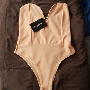 PLT Coral Crepe Body Suit